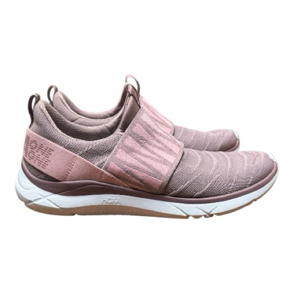 Hoka One One Women's Slip-On Sneakers in Pink and Gray - Picture 4 of 6